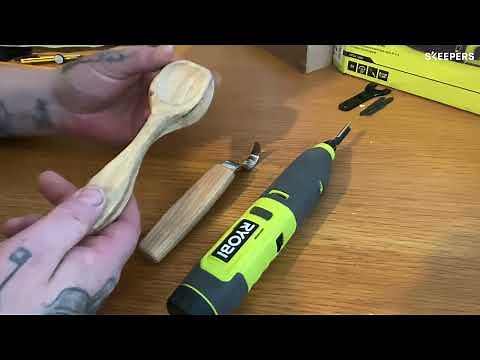 RYOBI 4V Cordless Power Carver Tool (1 x 4V 2.0Ah) [RPC4-120G]