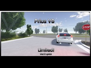 Get the 2012 Toyota Prius V8 Quick before it goes! | Roblox Greenville