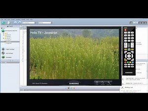 Samsung SmartTV - Developing Javascript based apps using the Samsung SDK