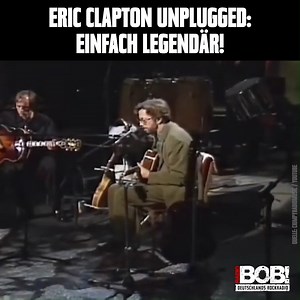 Heute gratulieren wir dem legendären Eric Clapton zu seinem 80. Geburtstag! 🤘 Der britische Gitarrist, Sänger und Songwriter zählt zu den bedeutendsten Blues- & Rock-Gitarristen überhaupt. 🎸 Sein meistverkauftes Album war allerdings das 1992 erschienene "Unplugged"-Album, mit dem er bewies, dass er keinen Verstärker brauchte, um mit seiner Gitarre die Zuhörer zu verzaubern. Wir wünschen einen Heavy Birthday! 🖤 | RADIO BOB!