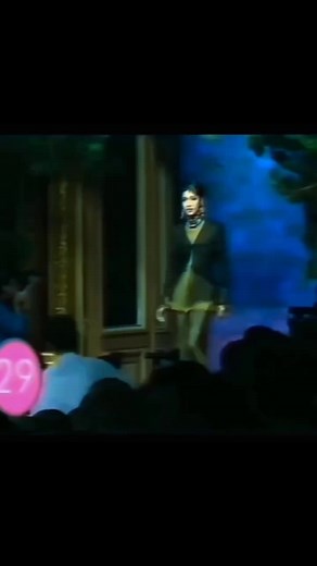Anna Bayle for Christian Lacroix 1993 FW Runway Show