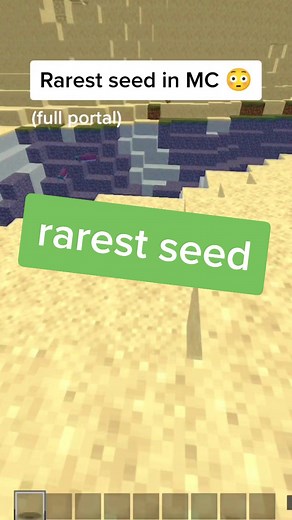Exploring the Rarest Minecraft Seed with Herobrine Portal