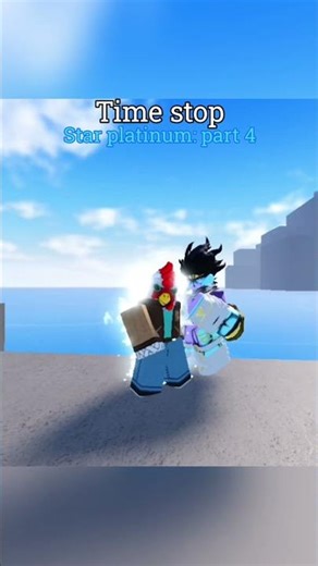 all versions of the Time stop from star platinum #roblox #jojobizzare #aut #jojosbizarreadventure