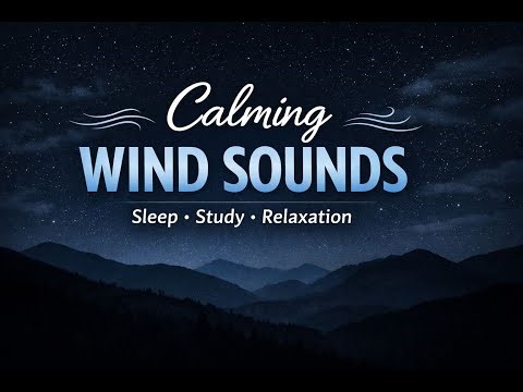 “Calming Wind Sounds | Gentle Wind Ambience for Sleep, Study & Relaxation”
