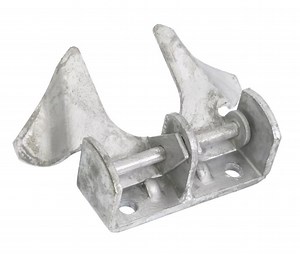 [Hot Item] 1 3/8" Flat Back Chain Link Fence Wall Mount Butterfly Fork Gate Latches