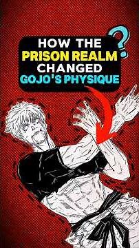 How the Prison Realm Actually Evolved Gojo’s Infinity ⚔️🛡️#jujutsukaisen #gojosatoru #prisonrealm