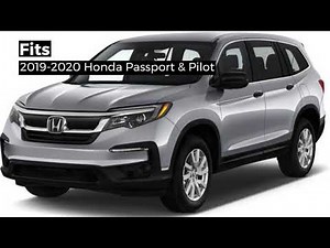 2019-2020 Honda Passport and Pilot Front & Rear Splash Guards - Genuine OEM 08P00-TG7-100A