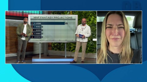 Dolphins-Steelers MNF fantasy projections 'NFL Fantasy Live'