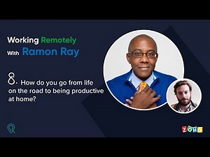How do you go from life on the road to being productive at home? | Global Keynote Speaker Ramon Ray