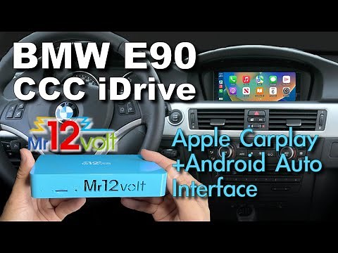 #Mr12volt Apple #Carplay & #AndroidAuto Interface Installation for BMW CCC #iDrive