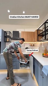 23K views · 60 reactions | These smart products are built to make life easy. Which one is your kitchen missing? 樂️ [Kitchen Products, Indian Kitchen, Home Interiors, Modular Furniture, Kitchen Design] | HomeLane | Facebook