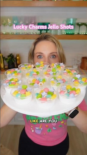 Not sure I’ll ever top these. #luckycharms #marshmallow #jelloshot