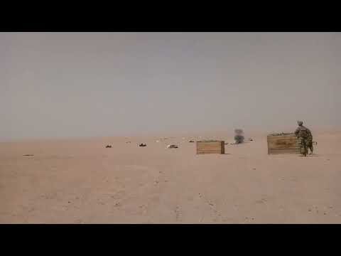 U.S. Army AT-4 Live-Fire Exercise in the Middle East