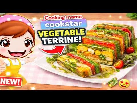 Cooking Mama Cookstar: Vegetable Terrine Recipe You Need to Try 🤤🔥