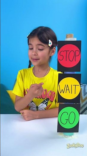 🚦 Can Kids Remember Traffic Light Colors? #shorts