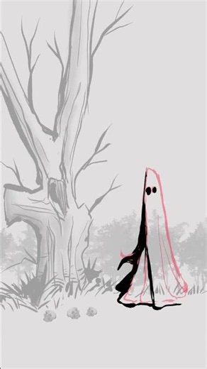 Scary animated CSP video Speedpaint #shorts #csp #art