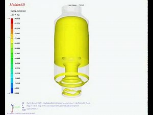Moldex3D Thermoset Curing Simulation