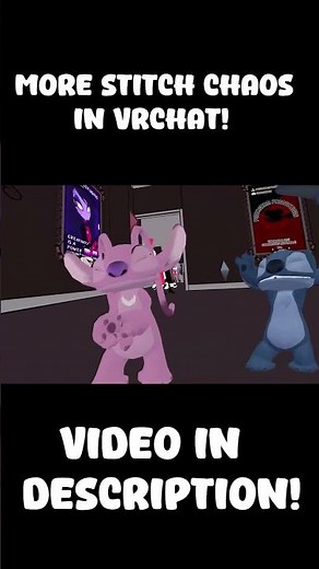 MORE STITCH CHAOS IN VRCHAT! | Lilo & Stitch | VRChat Funny Moments