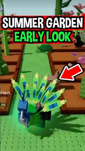 SUMMER GARDEN UPDATE EARLY LOOK in Roblox Grow a Garden..