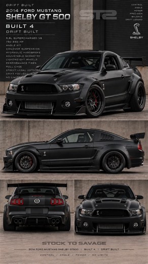 2014 Ford Mustang Shelby GT500 — 5.8L Supercharged V8. #mustang #shelby #shelbygt500 #shelbygt
