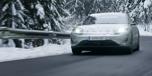 Remember Sony’s electric car from CES? Now it’s being road-tested