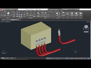 AutoCAD 3D Wire Lug & Electrical Wire Modeling | Complete Easy Tutorial
