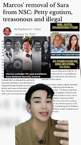 45K views · 1.1K reactions | Sudden revamp ng NATIONAL SECURITY COUNCIL, ano ang tunay na dahilan? Threat din ba sa National Security yung mga former presidents ng Pilipinas? (Rodrigo Duterte, Gloria Macapagal Arroyo & Joseph Estrada) | Cj Reyes | Facebook