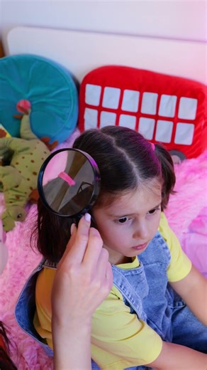 🧴 What Happens If Kids Don’t Wash Hair? #kids #funlearning