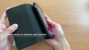 SHIELDON iPhone 11 Hülle, Stoßfeste Handyhülle [Echtes Rindsleder] [RFID Schützt]