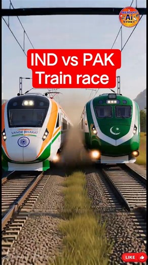 India vs pakistan fastest rail race 2026 🚆 #shorts