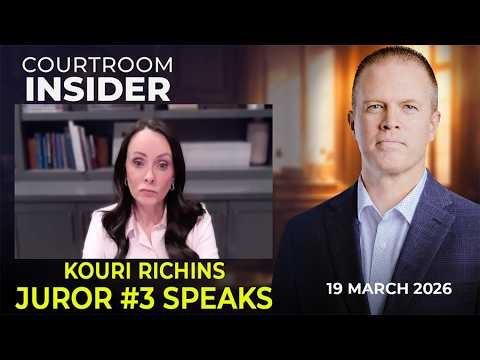 COURTROOM INSIDER | Juror #3 Christie breaks her silence about the Kouri Richins murder trial