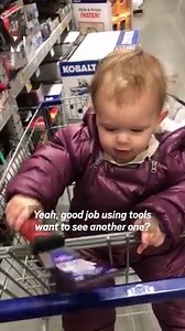 18K views · 212 reactions | This little girl is absolutely amazed by everything in this hardware store  | Metro | Facebook