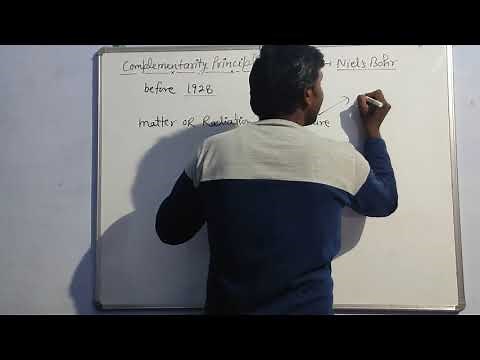 Quantum Mechanics-09, Complementarity Principle.