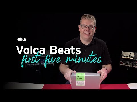 Get started with the Volca Beats - your first five minutes