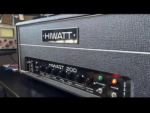 Hiwatt 200 — Bias & Chatter