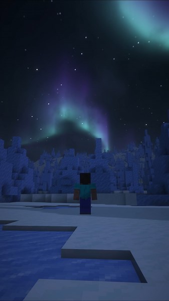 This Minecraft MOD Makes Earth Change Realistically 🌍 | #shorts #minecraftrealistic