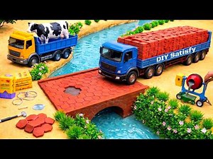 Best of DIY Mini Tractor Bridge Construction & Collapse | Underground Water Storage Project