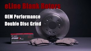 R1 Concepts Front Brake Kit For 2004-2006 Scion xA, xB| Blank Brake Rotors| Optimum OEP Brake Pads and Rotors Kit| Hardware included