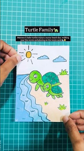 🐢Day:5 How to Draw A Turtle | Step By Step Turtle Drawing |Turtle Drawing for Kids #kidsdrawing