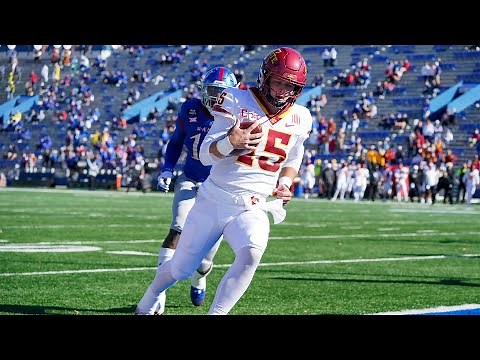 Iowa State vs Kansas Football Highlights