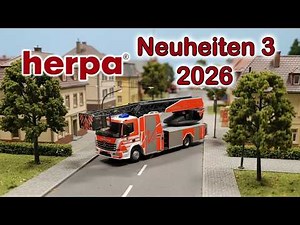 Herpa Modellauto Neuheiten Teil 3 2026 | Spur H0 und N