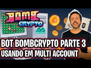 BOMBCRYPTO - BOT GRATUITO PARTE 3 - USANDO EM MULTIACCOUNT E/OU 2 MONITORES