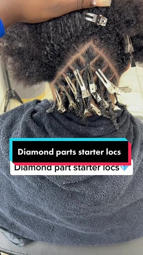 Stunning Diamond Parts for Starter Locs