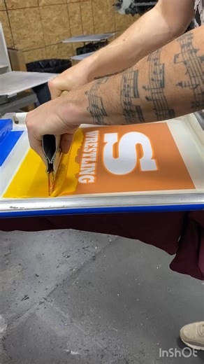 Howetts Screen Printing & Embroidery | Testing testing 123. Here we have one of our screen-printers doing a test print. We do this before we start printing on every job to ensure... | Instagram