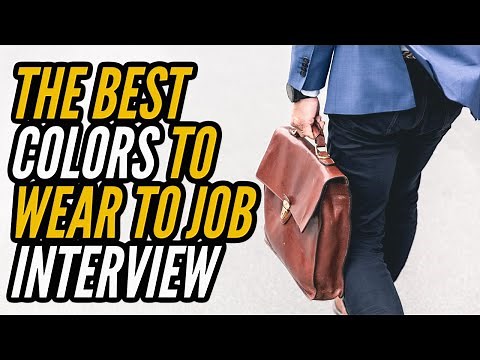 The Best Colors To Wear To A Job Interview