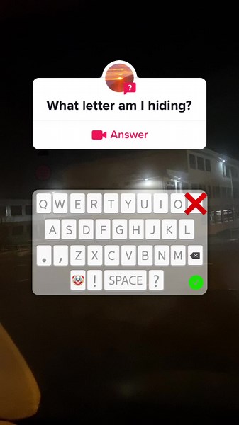 Typing Game: What Letter Am I Hiding?