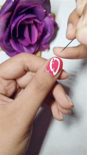 Esay ✨💞beginers type nail art design plz subscribe my channel guys #shorts #viral #new #art.....