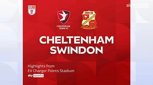 Cheltenham 0-2 Swindon