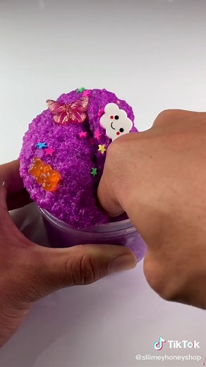 SHOP IS RESTOCKED! Link in bio to purchase & thanks for your support as always!💙 #slime #satisfying #smallbusiness #restock #slimeshop #businessman