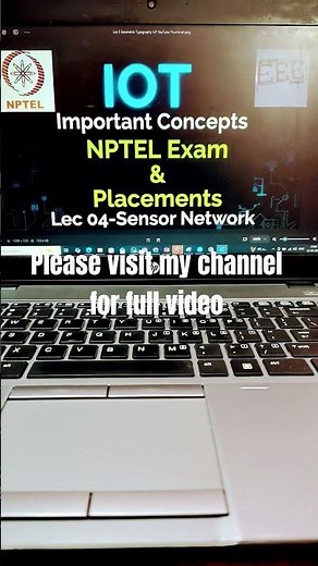 Introduction to Internet of Things| Sensor Network Fundamentals|NPTEL examination preparation